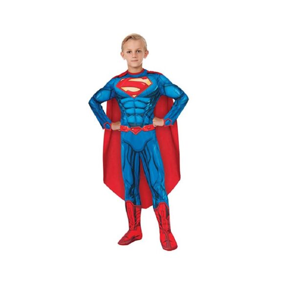 RUBIES HALLOWEEN - COSTUME SUPERMAN CLASSIC LARGE / 7-8 YEARS