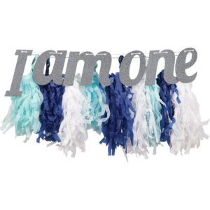 Decoration Fringe - 1St Birthday High Chair kit - Blue