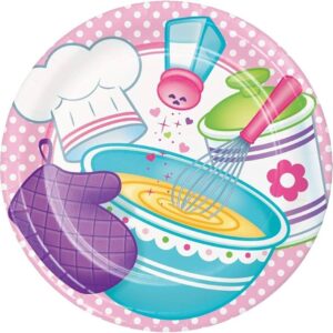 LITTLE CHEF - BIG PAPER PLATES – 8CT – 22CM