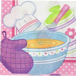 LITTLE CHEF - LUNCHEON NAPKINS – 16CT